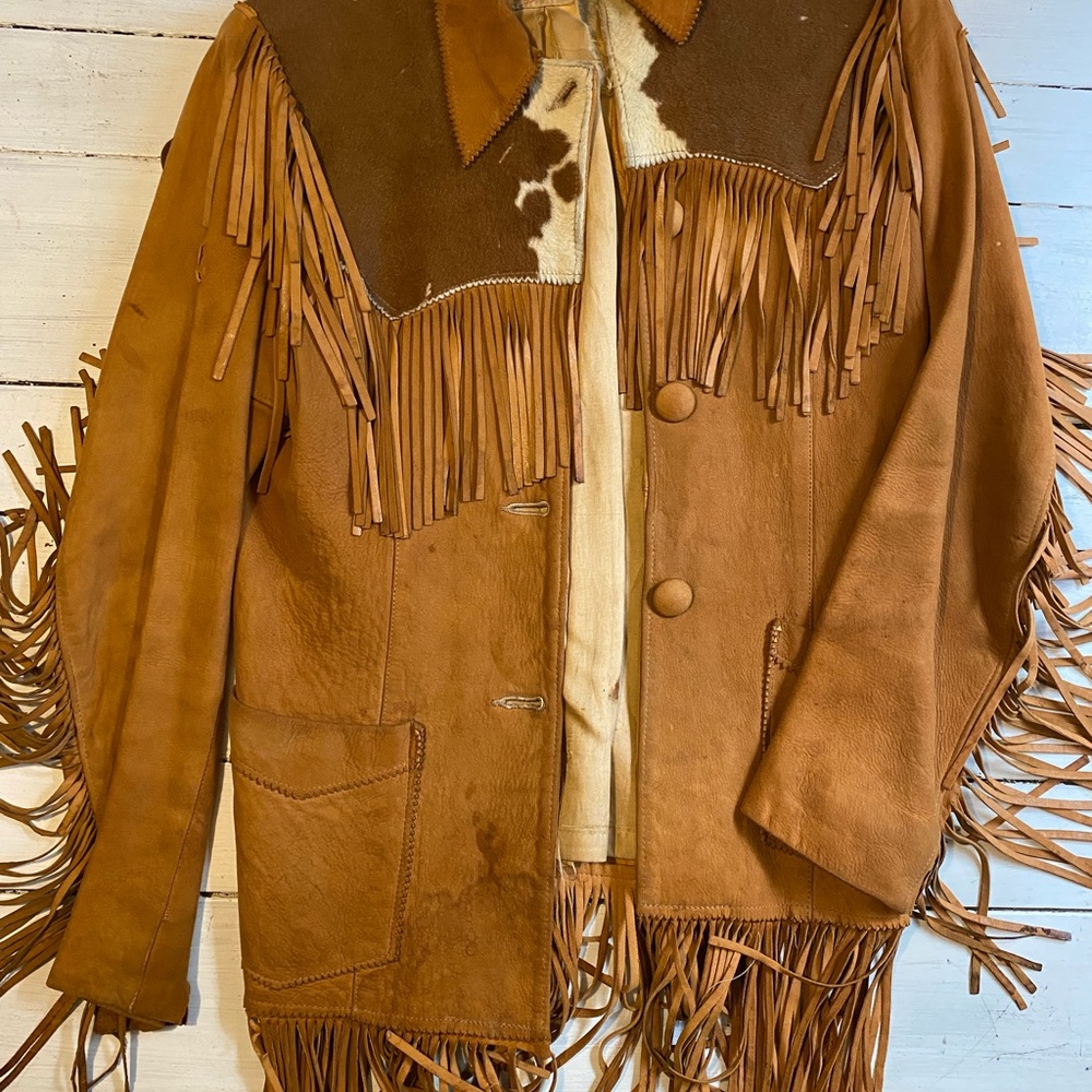 Levi’s 70s Vintage Fringe Leather Jacket